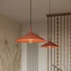 Lampa wisząca NOX 40 ochra czerwona